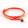 Collar de moda para gatos, con diseño colorido y campana, ajustable, para gatos y gatitos, collar con anillo DIY, accesorios para mascotas