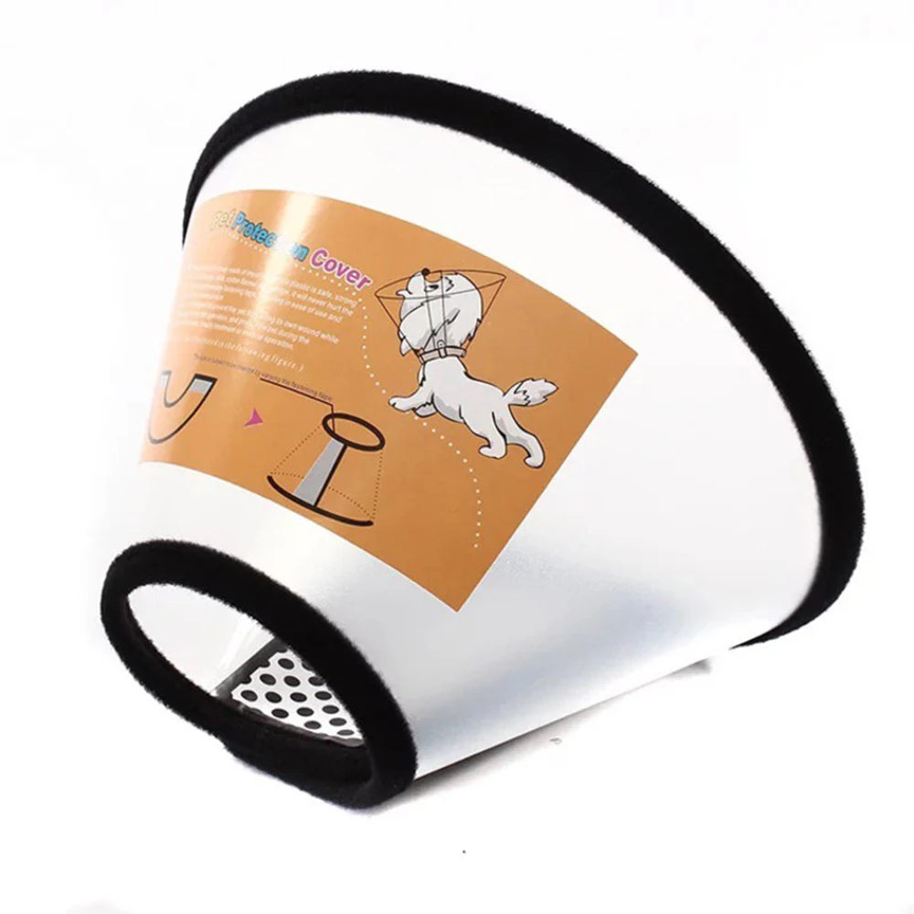 Cubierta Protectora Ajustable para Mascotas, Anti-Lamido, Anti-Mordida, Collar de Recuperación, Anti-Arañazos, Protección para Heridas
